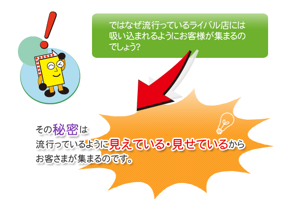 ���̔閧�͗��s���Ă�悤�Ɍ����Ă���B�����Ă��邩�炨�q�l���W�܂�̂ł��B